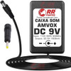 Fonte Carregador 9v P/caixa Amplificada Amvox Aca280 Aca-280 0