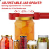 Lata Abridora Para Personas Con Artritis, Ajustable Y Rojo 1