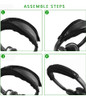 Almohadilla Para Vincha Bosë Qc3 Ae2w Ae2i Ae2 | Negro 4