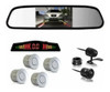 Retrovisor Lcd Sonic Câm 2x1 Sensor Prata 22mm 0
