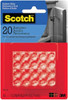 Protector De Puertas Scotch X 20 Unidades 12.7 Mm Boton 0