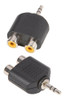 Adaptador 2 Rca Hembra A Mini Plug Stereo Adap7550 0