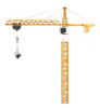Doublee 2.4g Simulación Rc Tower Slewing Grúas Construcción 3