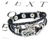 Pulseira De Couro Pu 2 Peças 5