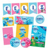 Kit Imprimible Personalizado Pistas De Blue Candy Deco Invit 0
