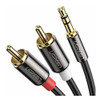 Cable Divisor Auxiliar De Audio Estereo En Y De 0138 En 2 Rc 0