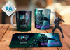 Plantillas Sublimación Tazas Realidad Aumentada | Avengers 4