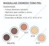 Maquillaje Cremoso Tonos Piel Varice Arañitas Bella Dersina 6