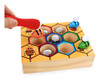 Jogo Colorido De Combinação De Colmeias De Abelhas De Madeir 1