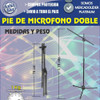 Pie De Microfono Jirafa Con Pipeta Reforzado Con Funda 5