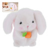 Brinquedo Elétrico Para Animais White Talking Rabbit Cute Re 6
