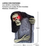 Lapida Cripta Fantasma Esqueleto Zombie Luz Sonido Halloween 1