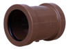 Luva De Correr Soldavel 50mm Tigre Pvc Rigido Marrom 0
