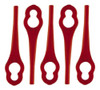Repuesto 20 Cuchillas Para Bordeadora Einhell Original Rojo 1