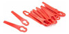 Repuesto 20 Cuchillas Para Bordeadora Einhell Original Rojo 5