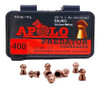 Balines Apolo Predator Cobreados Cal 4,5 0,62gr Caja X400 0