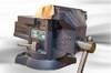Morsa 100mm 4'' Con Yunque Y Base Giratoria Total Industrial 3