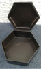 Alhajero Hexagonal De Plastico. 1