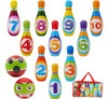 Dmsbuy Juguetes De Bolos De Coordinación Mano-ojo, 0