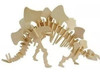 Maqueta Rompecabezas 3d P/armar Dinosaurio Stegosaurio Motri 3