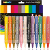 Plumas De Acrílico Marcadores De Pintura, Pandafly Arte Plum 3 Plumas De Acrílico Marcadores De Pintura, Pandafly Arte Plum 3