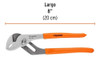 Pinza Pico De Loro 200mm 8 Pulgadas Regulable Truper 17350 2