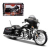 Modelo De Motocicleta Harley Davidson Street Glide Negro 3