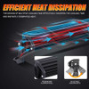 4d 420w 32inch Led Barra Ligera Camioneta Todoterreno Pickup 7