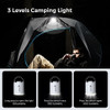 Mini Bomba De Aire Recargable Usb + Luz De Camping Inferior. 3