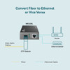 Convertidor De Medios Tplink Gigabit Ethernet Hasta 1000 Mbp 3