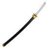 Mini Katana Demon Slayer Cabo Branco Rosa 2