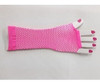 Luva Arrastão Media Rosa Neon Fantasia 1