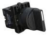 Chave Seletora Plástica Knob Curto - 2 Pos. C/ Retorno 90g - 2