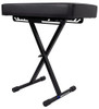 Rockville Rkb61 Extra Thick Padded Foldable Keyboard Bench 0