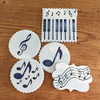 Piano Keys Cake Stencil By Designer Stencils 3