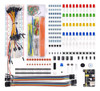 Kit De Componentes Eletrônicos Protoboard 830 Arduino Peças 5
