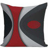 Ezving Set De 4 Fundas De Almohadas Modernas Rayas Rojas Abs 3