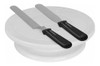 Plato Base Giratorio Con 2 Espatulas Alisador Escalon Recta 0