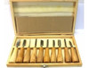 Set 10 Gubias Con Estuche De Madera - Zona Obelisco 1