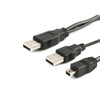 Mini Usb Y Cargador + Datos Sync Cable Cable De Plomo Para D 4