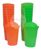 Vasos Milkshake Colores Fluor X35 Unidades 3 Vasos Milkshake Colores Fluor X35 Unidades 3