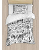 Juego De Funda Nórdica Para Videojuegos De Ambesonne, Diseño 0 Juego De Funda Nórdica Para Videojuegos De Ambesonne, Diseño 0