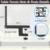 Juego De Postes De Ping Pong, Red De Ping Pong Con 1