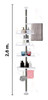 Organizador Esquinero De Baño Ajustable Ducha O Baño 3