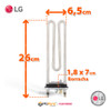 Resistência Lava E Seca LG Vc4 Cv3011 Cv5010 Cv5011 Cv5012 2