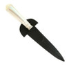 Cuchillo De Alpaca 14cm Acero Inox Vaina Vaqueta Cocida 1