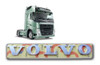 Letreiro Volvo Fh 14 2016 Em Diante Injetado E Cromado 0