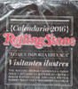 3 Calendarios Revista Rolling Stone 2016 +2018 +2021 6