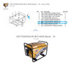 Coxim Do Quadro P/ Motogerador Bfg 6500 Buffalo - 1281 2