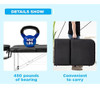 Mesa De Masaje Cama De Masaje Portátil 3 Plegable 73 Pulgada 3